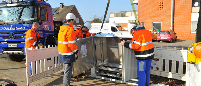 Hesselink Mitarbeiter bei der Arbeit